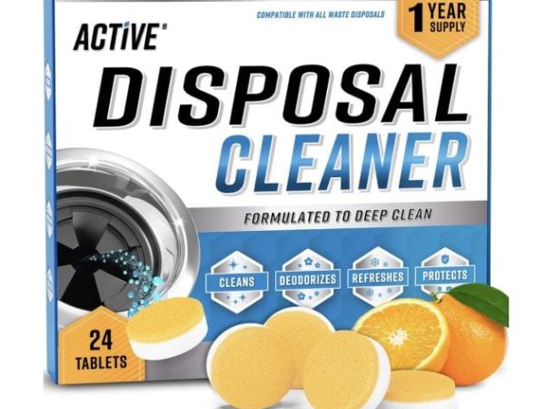 ACTIVE Garbage Disposal Cleaner Tablets, 24 count only $13.96 shipped!